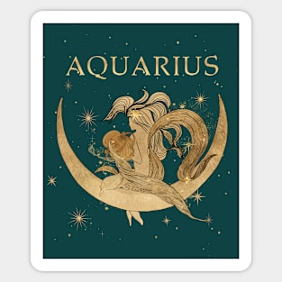 Aquarius zodiac sign Sticker